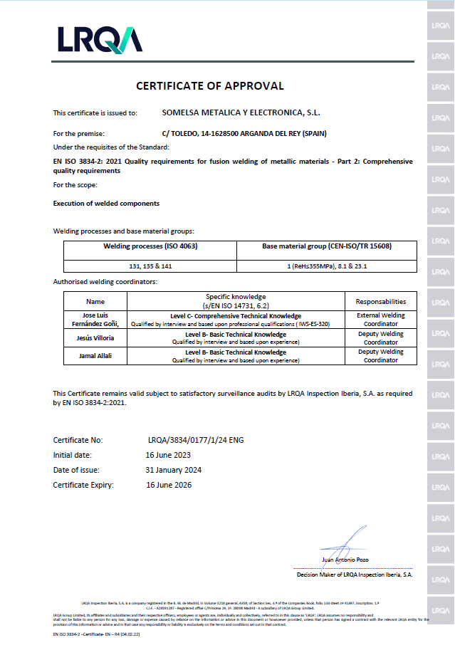 Vista previa de EN ISO 3834-2:2021